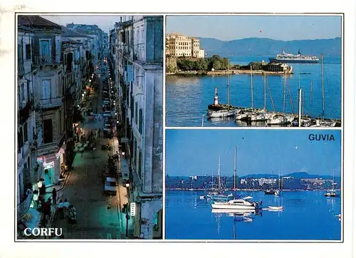 AK / Ansichtskarte 73956267 Corfu_Korfu_Greece Altstadt Hafen Guvia
