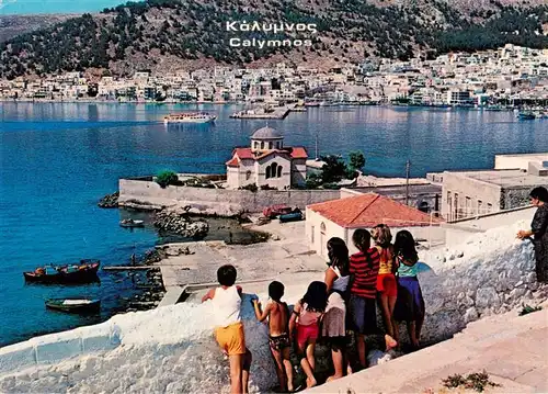 AK / Ansichtskarte 73956289 Calymnos_Kalymnos_Calimno_Greece Hafen