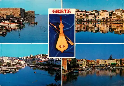 AK / Ansichtskarte 73956290 Kreta_Crete_Greece Teilansichten Hafen