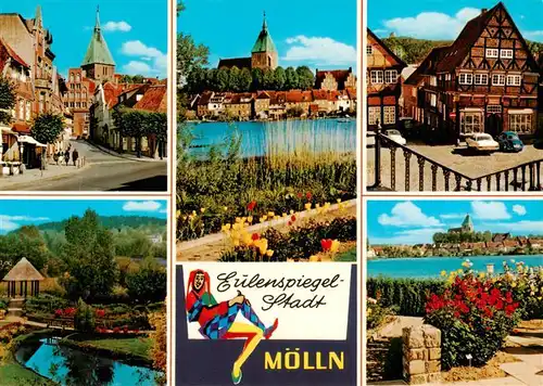 AK / Ansichtskarte 73956372 Moelln__Lauenburg Eulenspiegelstadt Teilansichten