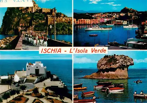 AK / Ansichtskarte 73956413 Ischia_IT Isola Verde Teilansichten