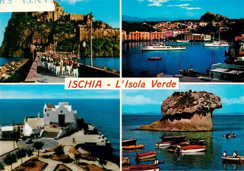 AK / Ansichtskarte  Ischia_IT Isola Verde Teilansichten