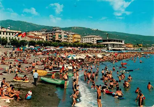 AK / Ansichtskarte 73956420 Lavagna_Genua_Genova_Liguria_IT La spiaggia