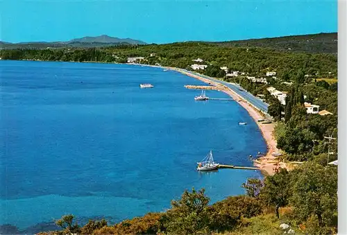 AK / Ansichtskarte  Ipsos_Korfu_Corfu_Greece Kuestenpanorama