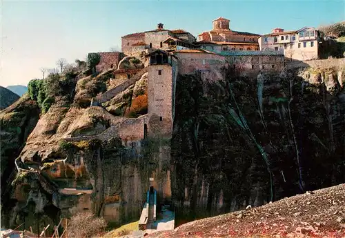 AK / Ansichtskarte  Meteora_Meteore_Monastero_Metamorphoris_Greece Kloster Megalo Meteoron
