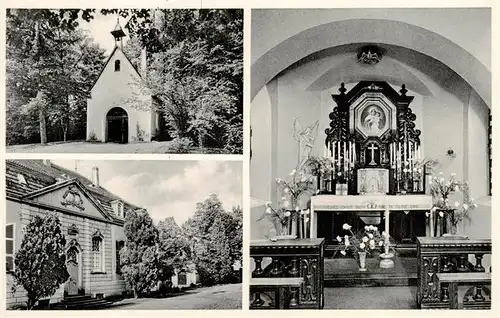 AK / Ansichtskarte 73956499 Euskirchen_NRW Muettererholungsheim der Schoenstaetter Marienschwestern Maria Rast Kapelle Altar