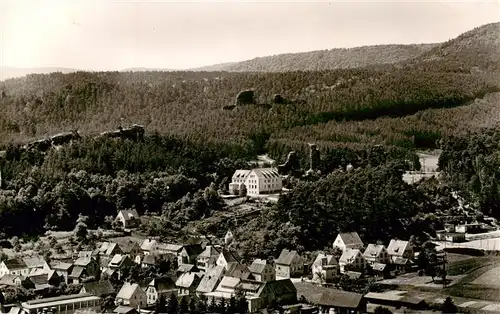 AK / Ansichtskarte 73956500 Dahn Panorama Jugendherberge am Wachtfelsen