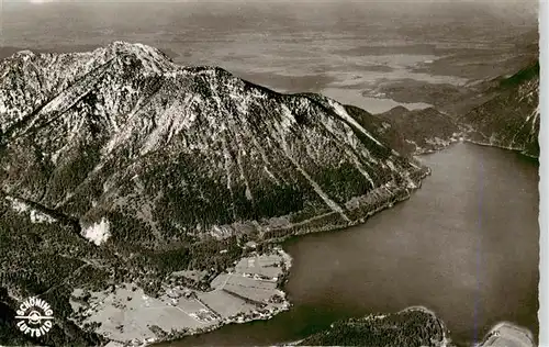 AK / Ansichtskarte  Walchensee_Kochel_See_Bayern mit Herzogstand