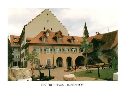 AK / Ansichtskarte  Waldshut-Tiengen Haberer Haus Innenhof