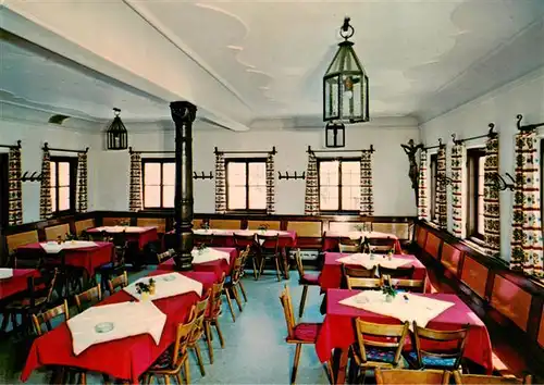 AK / Ansichtskarte  BERCHTESGADEN Hofbraeuhaus Braustueberl Gaststaetten Rotes Zimmer