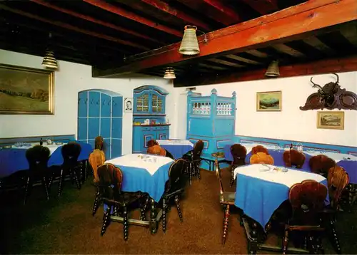 AK / Ansichtskarte  BERCHTESGADEN Hofbraeuhaus Braustueberl Gaststaetten Blaues Zimmer