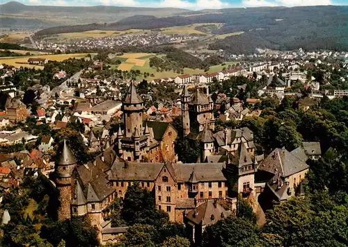 AK / Ansichtskarte  Braunfels Fliegeraufnahme mit Schloss