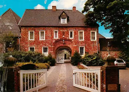 AK / Ansichtskarte  Dornum_Ostfriesland Burg Hotel