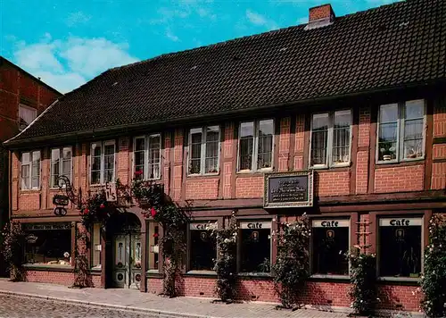 AK / Ansichtskarte  Eutin Carl Maria von Weber Cafe Geburtshaus des Komponisten