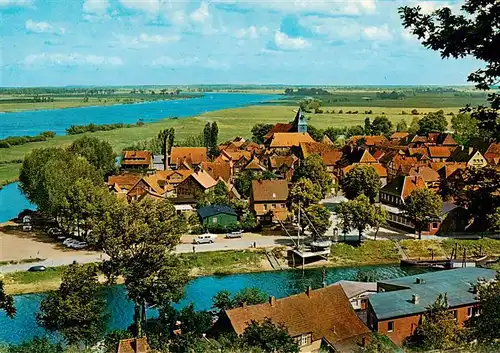 AK / Ansichtskarte  Hitzacker_Elbe Blick vom Weinberg