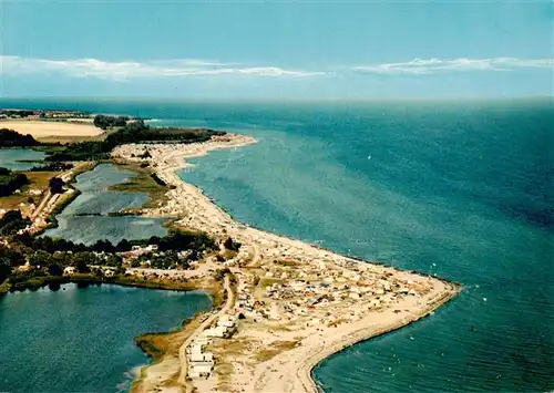 AK / Ansichtskarte  Eckernfoerde_Ostseebad Zeltplatz Karlsminde Fliegeraufnahme