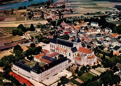 AK / Ansichtskarte  St-Benoit-sur-Loire_45_Loiret Vue generale aerienne