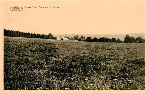 AK / Ansichtskarte  Grand-Hez_Belgie Vue sur la ferme