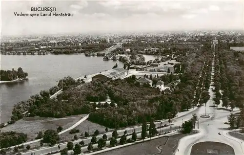 AK / Ansichtskarte  Bucuresti_Bukarest_Bucaresti_RO Vedere spre Lacul Herastrau