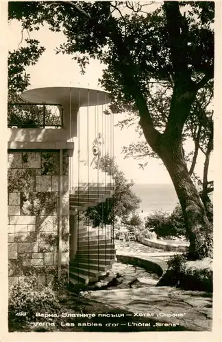 AK / Ansichtskarte  Varna__Warna_Bulgaria Les sables d'or Hotel Sirena