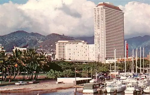 AK / Ansichtskarte 73956733 Waikiki_Honolulu_Hawaii_USA Hawaii's tallest resort Ala Moana Hotel
