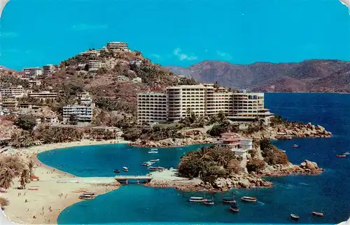 AK / Ansichtskarte 73956743 Acapulco_Mexico Caleta and Caletilla Beaches