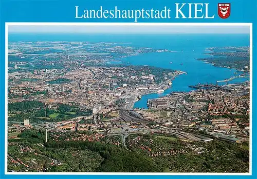 AK / Ansichtskarte 73956788 Kiel Fliegeraufnahme