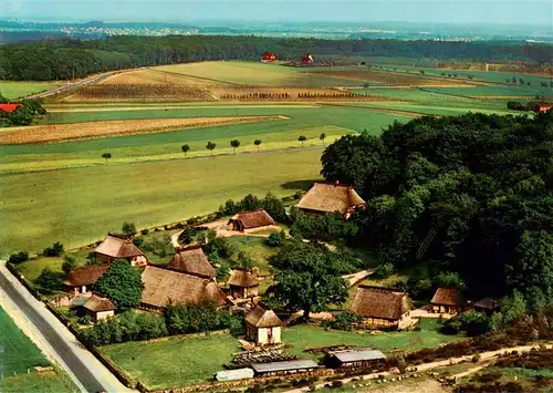 AK / Ansichtskarte  Ehestorf_Harburg Freilicht Museum am Kiekeberg Fliegeraufnahme