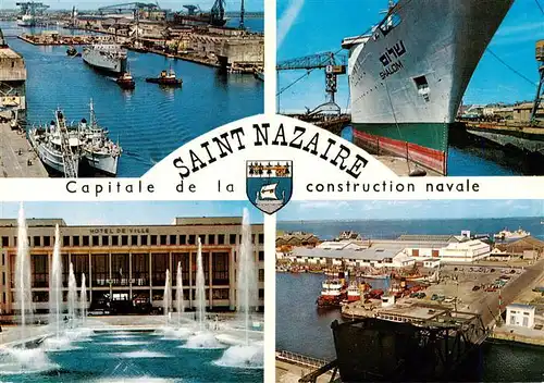 AK / Ansichtskarte  Saint-Nazaire_44 Capitale de la construction navale