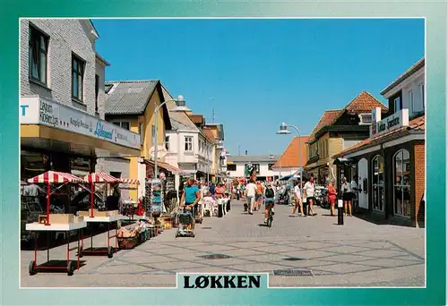 AK / Ansichtskarte 73956860 Lokken_Loekken_DK Fussgaengerzone