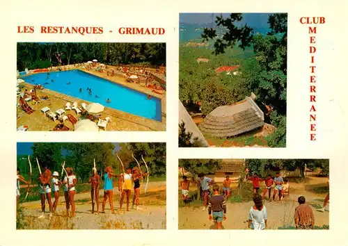 AK / Ansichtskarte  Grimaud_83 Les Restanques Club Mediterranee Bogenschiessen
