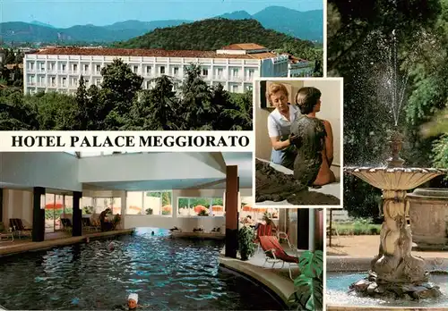 AK / Ansichtskarte 73956883 Abano_Terme_Veneto_IT Hotel Palace Meggiorato Hallenbad Fango Brunnen