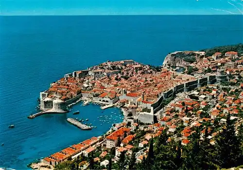 AK / Ansichtskarte  DUBROVNIK_Ragusa_Croatia Fliegeraufnahme