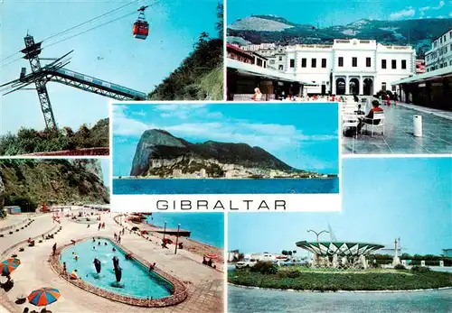 AK / Ansichtskarte  Gibraltar_Gibilterra Costa del Sol Sun Coast