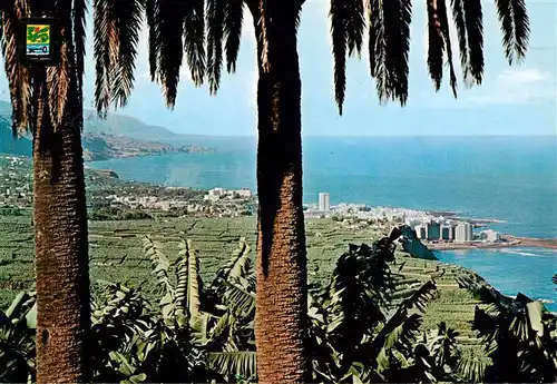 AK / Ansichtskarte 73956939 Puerto-de-la-Cruz_Tenerife_ES Vista del Costa Norte desde el Valle de la Orotava