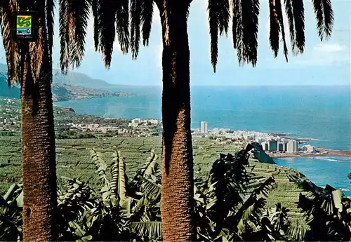 AK / Ansichtskarte  Puerto-de-la-Cruz_Tenerife_ES Vista del Costa Norte desde el Valle de la Orotava