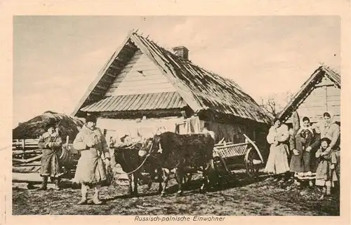 AK / Ansichtskarte 73956972 Landwirtschaft Russische-polnische Einwohner 