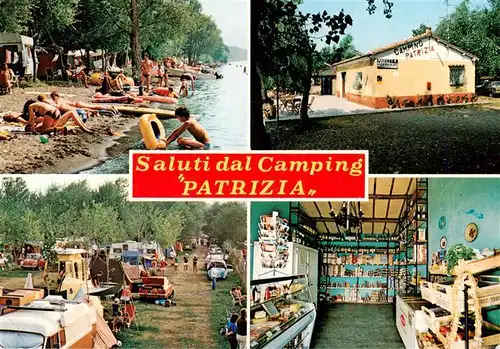 AK / Ansichtskarte 73956995 San_Cassiano_Badia_St_Kassian_IT Camping Patrizia Strand Gaststaette Verkaufsraum