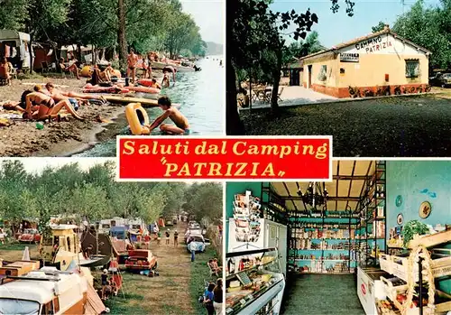 AK / Ansichtskarte  San_Cassiano_Badia_St_Kassian_IT Camping Patrizia Strand Gaststaette Verkaufsraum