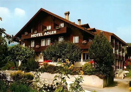 AK / Ansichtskarte  Sigriswil_BE Hotel Restaurant Adler