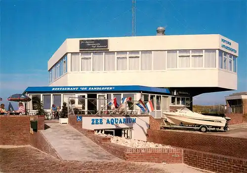 AK / Ansichtskarte  Bergen_aan_Zee_NL Zee Aquarium en Appartementen