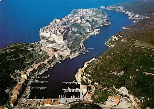 AK / Ansichtskarte  Bonifacio_2A_Corse_du_Sud Le Goulet Vue aerienne