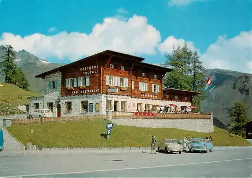 AK / Ansichtskarte  Heiligenblut_Kaernten_AT Rasthaus Schoeneck mit Parkplatz Palik an der Grossglockner Hochalpenstrasse