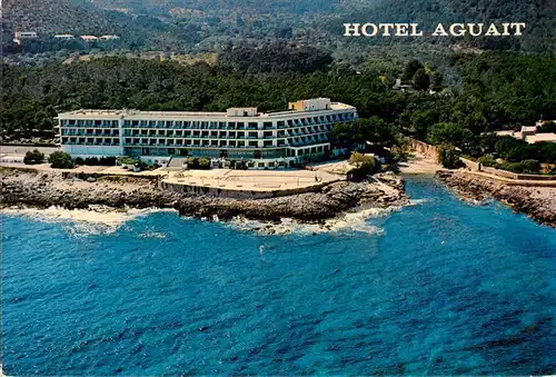 AK / Ansichtskarte  Cala_Ratjada_Mallorca Hotel Aguait Fliegeraufnahme