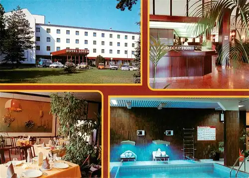 AK / Ansichtskarte 73957086 Sopron_Oedenburg_HU Hotel Lover Reception Gastraum Hallenbad