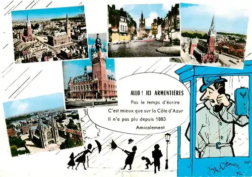 AK / Ansichtskarte  Armentieres_59_Nord Vue d'ensembles