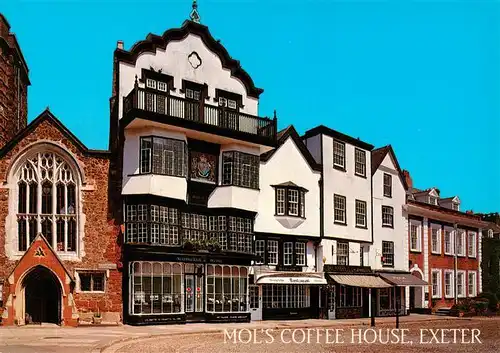 AK / Ansichtskarte  Exeter__UK Mols Coffee House