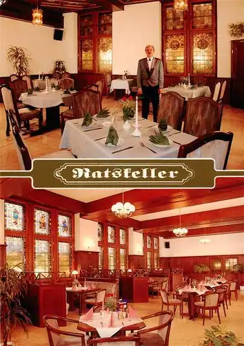 AK / Ansichtskarte 73957140 Nordhausen__Harz Ratskeller Wein und Speiserestaurant