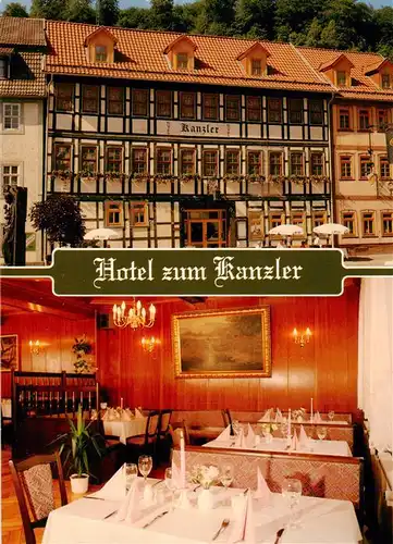 AK / Ansichtskarte  Stolberg_Harz Hotel zum Kanzler