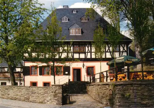 AK / Ansichtskarte  Frohnau_Annaberg Techn Museum Frohnauer Hammer Herrenhaus Frontansicht